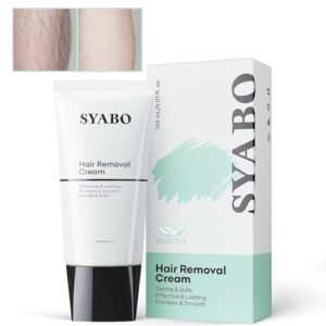 Hair Removal Cream: Intimate/Private Hair Removal For Women & Men – Painless Depilatory Cream Lotion for Bikini, Legs, Arms, Underarms and Body, Sensitive Formula for All Skin Types, 5FL OZ