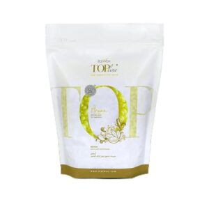 Italwax Top Line Argan – 750g / 1.65lb – Hard wax beads for hair removal – Argan oil fragrance – Synthetic formulation ideal for sensitive skins – Recommended for Bikini Area and Armpits