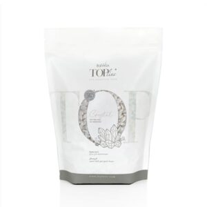 Italwax Top Line Crystal – 750g / 1.65lb – Hard wax beads for hair removal – Unscented – Synthetic formulation ideal for sensitive skins – Recommended for Bikini Area and Armpits