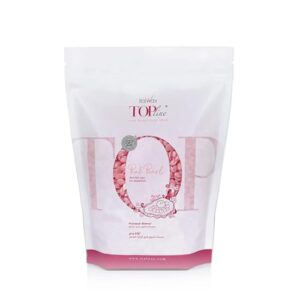 Italwax Top Line Pink Pearl – 750g / 1.65lb – Hard wax beads for hair removal – Unscented – Synthetic formulation ideal for sensitive skins – Recommended for Bikini area and Armpits