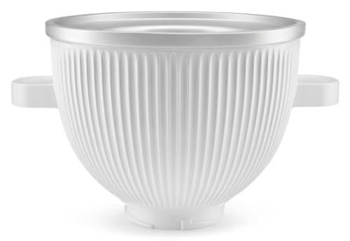 KitchenAid® Food Grinder + Fresh Prep Slicer/Shredder Attachment Bundle, White & Ice Cream Maker Attachment Stand Mixer, 2 Quart, White - Image 8