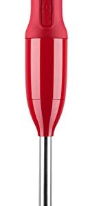 KitchenAid KHB1231QHSD 100 Year Limited Edition Queen of Hearts Corded Hand Blender, 3 Speed, Passion Red