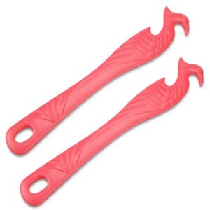 KitchenG MMA325 Oven Puller, 2-Pack – Push & Pull Oven & Air Fryer Tools (11 Inch, Red)