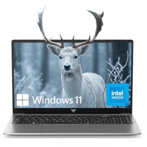 Laptop Computer 15.6-in Intel N97 Traditional Laptops 16GB DDR4 512GB SSD Notebook Computer Laptops Numeric Keypad WiFi 5 HDMI Type-C USB 3.2 Webcam 3.5mm Audio Office Laptops