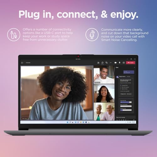 Lenovo IdeaPad 1 Student Laptop Computer, 15.6" FHD Display, Intel Dual Core Processor, 16GB DDR4 RAM, 256GB PCIe SSD, WiFi 6, Bluetooth 5.2, Type-C, Cloud Grey, Windows 11 Pro, Tichang - Image 6