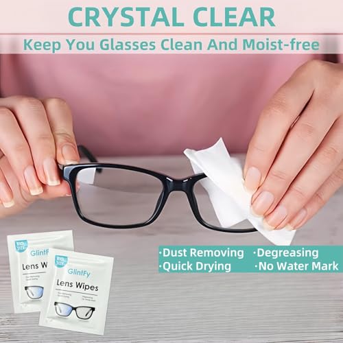 Lens Wipes For Eyeglasses,400 Count Lens Wipes,Pre-moistened Indepently Packaged,Safe,Scratch Free Lens Cleaner Wipes, Glasses Wipes Suitable For Eyeglass,Sunglasses,Camera,Goggle,Phone,Tablet - Image 4