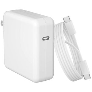 Mac Book Pro Charger – 96W USB C Charger Fast Charger for USB C Port MacBook pro & MacBook Air, ipad Pro, Samsung Galaxy and All Type C Device, 6.6 ft USBC Cable Included