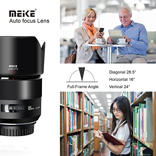 Meike 85mm F1.8 Full Frame Auto Focus Medium-Telephoto Portrait Lens Compatible with Canon EOS EF Mount Digital SLR Cameras 5D Mark IV 6D Mark II - Image 6