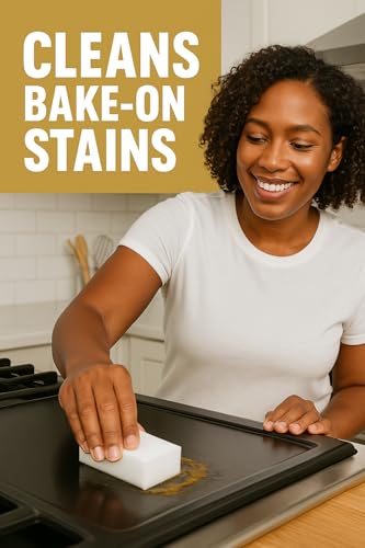 Melamine Sponge, 50 Pack Melamine Foam, Magic Sponge Eraser Sheets in Bulk,Chemical-Free Foam Cleaner,Bathroom Oven Shower Glass Dishes Stove Kitchen Sinks Bathtub Wall Tile Baseboard Shoe Cleaner - Image 5