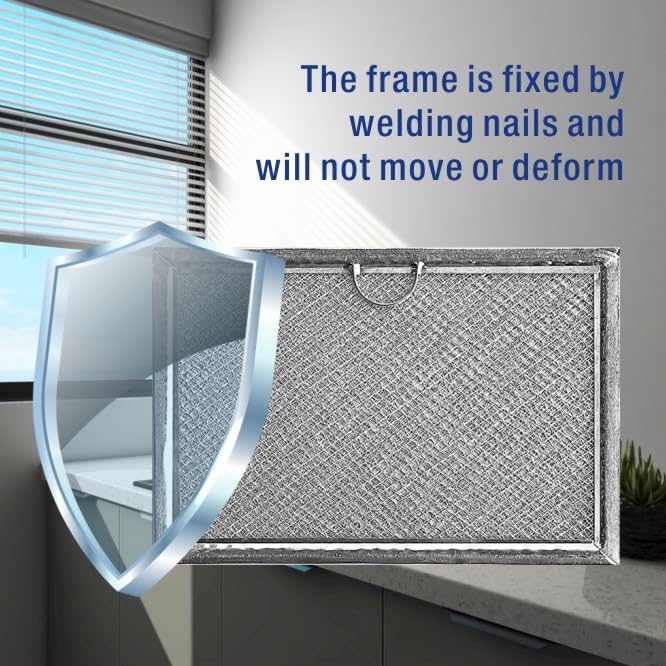 Microwave Filter,Filters for Kitchen Oven,Microwave Aluminum Grease Filter Replacement Fit for GE Model WB06X10608 Size Is 7"x 5" Inches,Two Pack MAF-01 - Image 7