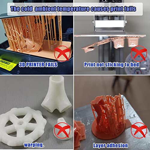 Mini Heater for 3D Printer, Resin 3D Printer Temperature Controller Heating Thermostat Temp Control for LCD DLP 3D Printers - Image 6