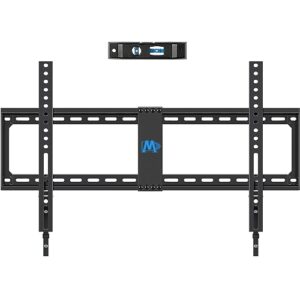 Mounting Dream Fixed TV Wall Mount, Low Profile Wall Mount Bracket for Most 42-90 Inch Television, Flush TVs Mount for Space Saving, Fits 16″, 24″, 32″ Studs, Max VESA 800x400mm and 132lbs MD2361-32