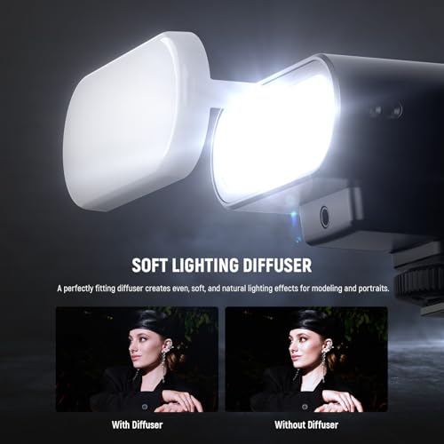 NEEWER Z160 SE Camera Flash, 20Ws GN15 6000±200K Speedlight, Manual 1/1-1/128 Power & S1/S2 Mode 3.7V/1200mAh Battery 650 Full Power Studio Light, Compatible with Canon Nikon Sony Fuji Olympus Cameras - Image 8