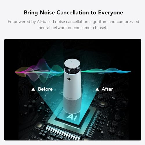 NUROUM C20(2nd Gen) HD Conference Webcam, 1080P Video Conferencing Camera with Microphone and Speaker, All in One Computer Camera for Desktop, 13ft Voice Pickup, AI Noise-Cancellation, USB Plug&Play - Image 7