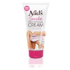 Nad’s Hair Removal Cream for Women – Sensitive Depilatory Cream for Body & Legs, 5.1 Oz