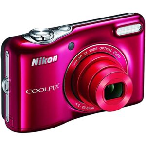 Nikon COOLPIX L32 Digital Camera with 5x Wide-Angle NIKKOR Zoom Lens