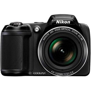 Nikon Coolpix L340 20.2 MP Digital Camera with 28x Optical Zoom and 3.0-Inch LCD (Black)