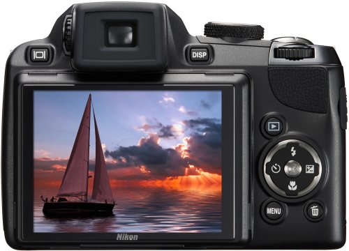 Nikon Coolpix P90 12.1MP Digital Camera with 24x Wide Angle Optical Vibration Reduction (VR) Zoom and 3 inch Tilt LCD - Image 5