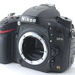 Nikon D610 24.3 MP CMOS FX-Format Digital SLR Camera (Body Only) International Version (No warranty)