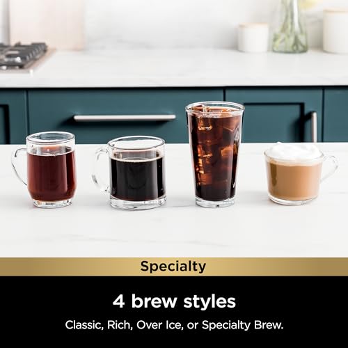 Ninja Pod & Grounds Specialty Single-Serve Coffee Maker, K-Cup Pod Compatible, Brews Grounds, Compact Design, Built-In Milk Frother, 56-oz. Reservoir, 6-oz. Cup to 24-oz. Mug Sizes, Stone, PB051ST - Image 7