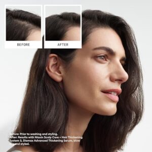 Nioxin System 3 Scalp + Hair Thickening Shampoo for Colored, Dry, & Damaged Hair with Light Thinning | Maintain Vibrant Color | Cleanse, Strengthen & Nourish with Niacinamide & Biotin
