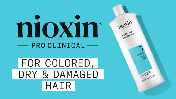 Nioxin System 3 Scalp + Hair Thickening Conditioner for Colored, Dry, & Damaged Hair with Light Thinning | Maintain Vibrant Color | Strengthen & Nourish with Niacinamide & Biotin | Promotes Vitality - Image 8