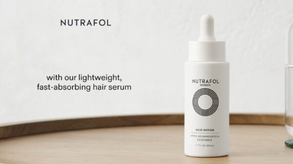 Nutrafol Women's Hair Serum, Supports Visibly Thicker and Stronger Hair, Vegan, Lightweight and Fast-Absorbing - Image 8