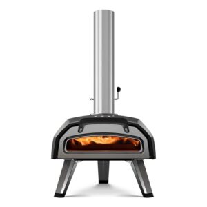 Ooni Karu 2 Multi-Fuel Outdoor Pizza Oven – Wood and Gas Outdoor Pizza Oven with Pizza Stone & Intergrated Thermometer, Pizza Oven Outdoor, Dual Fuel 12 Inch Pizza Maker, Outdoor Cooking Grill