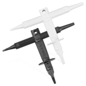 Open 2 in 1 TV Opening Jig Tool Fit for Samsung TV, Upgraded 2-in-1 TV Opener for No-Screw Rear Back Covers Television Replacement Parts Repair Parts, 1PCS Black+1PCS White