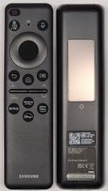 Original BN59-01455A Voice Smart TV Remote Control Controls Compatible with 2024 Samsung TVs-Solar Charging and Voice