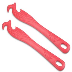 Oven Rack Push Pull Tool 2-Pack (11 Inch) – Longer Handle Suitable for toaster oven, air fryer, toaster