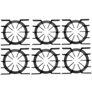 PA060037 Heavey-Duty Cast Iron Spider Grates, Burner Grate Replacement for Viking Gas Range Oven Stove Top Parts Cooktop Grate Stove Rack PA060024 (6PACK) 10.9″L x 10″W