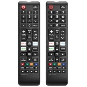 【Pack of 2】 New Universal Remote for All Samsung TV Remote, Replacement Compatible for All Samsung Smart TV, LED, LCD, HDTV, 3D, Series TV