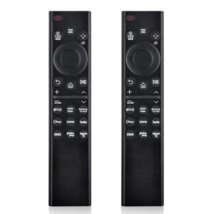 (Pack of 2) Universal TV Remote Control for All Samsung TVs, Compatible with Full Series Frame, Curved, Crystal UHD, Neo QLED, OLED, 4K and 8K Smart TVs from 2018 to 2024, 9 Shortcut Keys