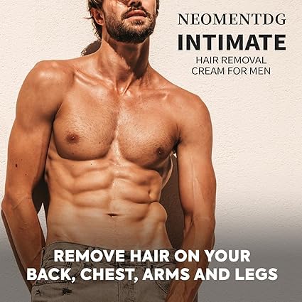 Painless, Flawless Depilatory for Intimate/Private Areas - Soothing Cream for Unwanted Male Hair, Suitable for All Skin Types - Image 3