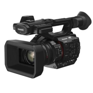 Panasonic Camcorder, Professional Quality 4K 60p, 1.0-inch Sensor, 24.5mm Wide-Angle Lens and Optical 20x Zoom, Great for News, Interviews, and Events – HC-X20