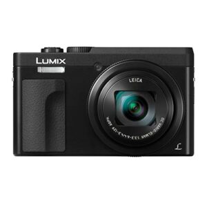 Panasonic LUMIX DC-ZS70K, 20.3 Megapixel, 4K Digital Camera, Touch Enabled 3-Inch 180 Degree Flip-front Display, 30X LEICA DC VARIO-ELMAR Lens, WiFi (Black)