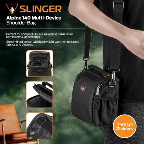 Panasonic LUMIX FZ80D 18.1MP Point & Shoot Digital Camera Bundle with Slinger Alpine 140 Multi-Device Shoulder Bag, SanDisk Ultra 32GB UHS-I SDHC Memory Card - Image 5