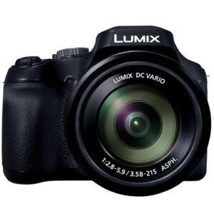 Panasonic LUMIX FZ80D Point and Shoot Digital Camera 4K Photo/Video Recording with Power Optical Image Stabilizer, Vlogging Camera with 60X Optical Zoom & 20-1200mm Wide-Angle Lens – DC-FZ80D
