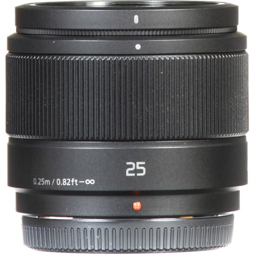 Panasonic LUMIX G Lens, 25mm, F1.7 ASPH, Mirrorless Micro Four Thirds, H-H025K (USA Black) - Image 4