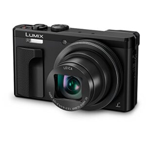 Panasonic Lumix 4K Digital Camera with 30X LEICA DC Vario-ELMAR Lens F3.3-6.4, 18 Megapixels, and High Sensitivity Sensor – Point and Shoot Camera – DMC-ZS60K (BLACK)