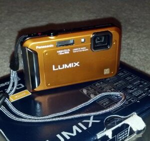 Panasonic Lumix TS20 16.1 MP TOUGH Waterproof Digital Camera with 4x Optical Zoom (Orange) (OLD MODEL)