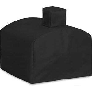 Pizza Oven Cover for Big Horn Outdoors Gas Pizza Oven,600D Heavy Duty Waterproof Cover,Black
