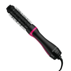 REVLON One-Step Hair Dryer and Styler – Root Booster Round Brush for Styling, Dryer Brush for Fast and Easy Salon-Quality Blowout, More Shine and Less Frizz (1-1/2 in)