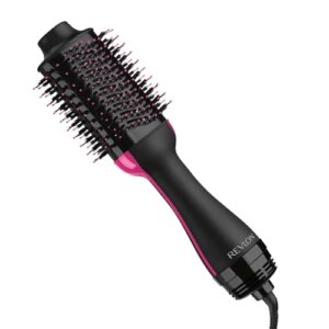 REVLON One-Step Volumizer Hair Dryer and Styler with Improved Motor – Easy Salon-Style Blowouts – Less Frizz, More Shine, and Reduced Heat Damage, for all Hair Types and Lengths (Black)