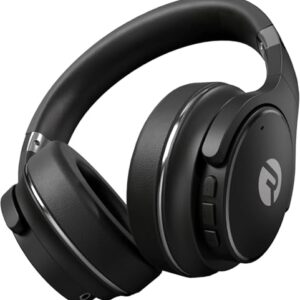 Raycon The Everyday Wireless Bluetooth Over Ear Headphones, with Active Noise Cancelling, Awareness Mode and Built in Microphone, IPX 4 Water Resistance, 40 Hours of Battery Life (Black)