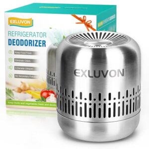 Refrigerator Deodorizer,Lasts for 10 Years,Fridge Deodorizer Kitchen Gadgets Odor Eliminator for Fridge & Freezer, Room,RV and New Home,More Effective Than Baking Soda Charcoal Air Purifier