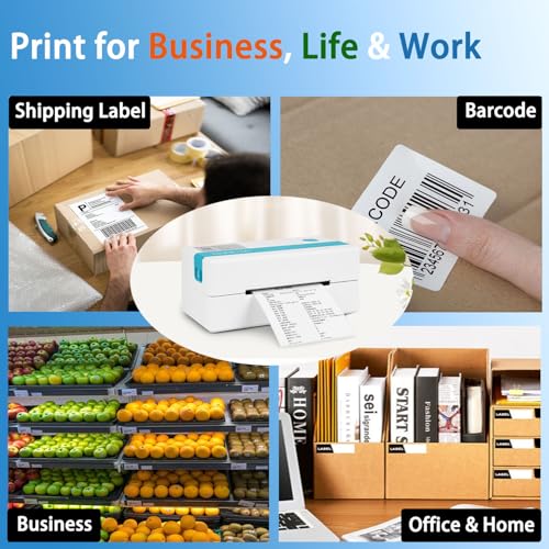 Rongta Thermal Shipping Label Printer, Bluetooth Wireless 4x6 Sticker Label Maker for Package, Compatible with Windows, Mac, Android & iPhone, Used for Business of Amazon, Ebay, Etsy, Shopify USPS - Image 6
