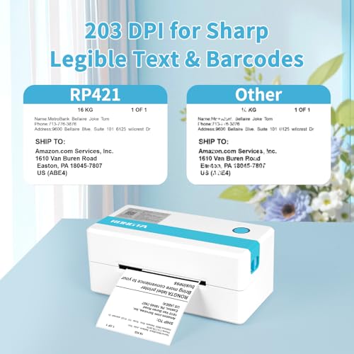 Rongta Thermal Shipping Label Printer, Bluetooth Wireless 4x6 Sticker Label Maker for Package, Compatible with Windows, Mac, Android & iPhone, Used for Business of Amazon, Ebay, Etsy, Shopify USPS - Image 7