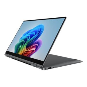 SAMSUNG 15.6″ Galaxy Book5 360 Copilot+ PC, AI Business Laptop, Windows 11 Pro, Intel Core Ultra 7 Processor 256V, FHD AMOLED Touchscreen, 16GB/512GB, 2025 Model, NP754QHA-KA2US, Gray